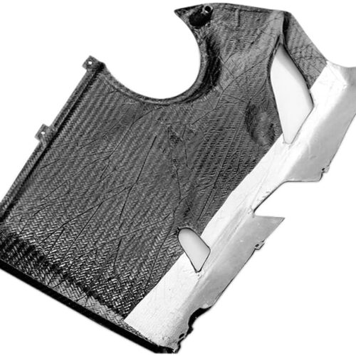 Heinmo Motorcycle 3K Carbon Fiber Body Pannel Belly Chassis - Image 3