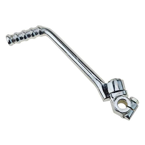 GOOFIT 15mm Kickstart Kick Starter Lever for 50cc 70cc 90cc 110cc 125cc Engine Chinese YX GPX KAYO SDG SSR Pit Bike Dirt Bike Part Silver